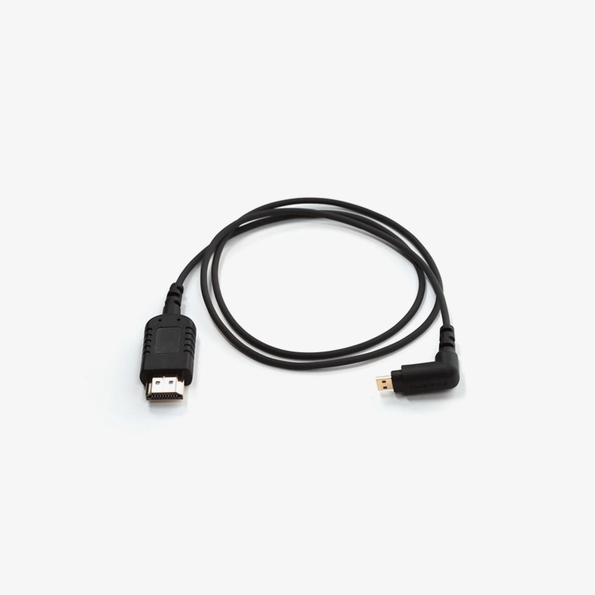 Lightweight Right Angle Micro to Standard Video Cable (0.7m) - Image 2