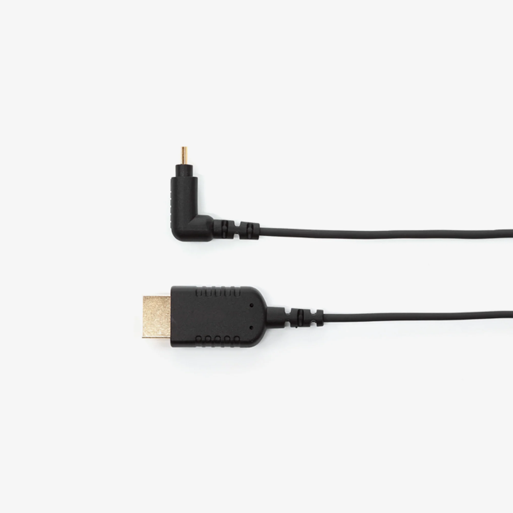Lightweight Right Angle Micro to Standard Video Cable (0.7m) - Image 3
